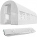 Фольга для садового тунелю 2x4,5 м (9 м2) біла Plonos