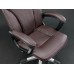 Офісне крісло Sofotel EG-222 коричневого кольору зі шкіри - фото 7