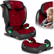 Автокрісло Nukido Louis чорне/червоне 15-36 кг ISOFIX