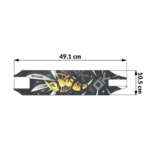Наждачний папір Grip Tape для скутерів XTR - Hornet - фото 2