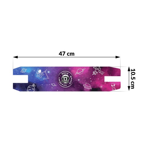 Наждачний папір Grip Tape для самокатів Evo - Космічна академія - фото 2