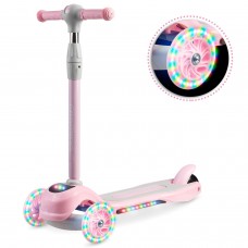 Самокат Ricokids Piko на 3 колеса - рожевий