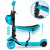 Самокат Ricokids Buggy 3-колісний - бірюзовий - фото 16