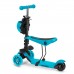 Самокат Ricokids Buggy 3-колісний - бірюзовий - фото 16
