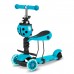 Самокат Ricokids Buggy 3-колісний - бірюзовий - фото 16