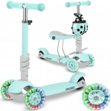 Самокат Ricokids Buggy 3-колісний - М'ятний