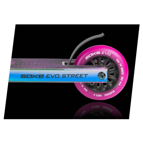 Самокат для трюків SOKE EVO street чорний неохромований - фото 5