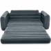 Диван 2в1 з оксамитовим матрацом + насос INTEX 66552-66640