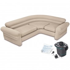 Надувний кутовий диван 257 x 203 x 76 см INTEX 68575-66640