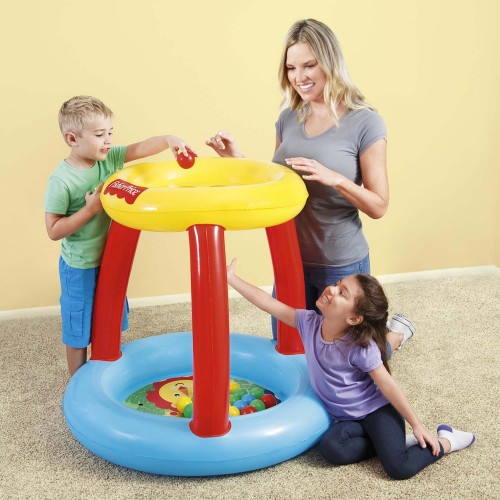 Дитячий манеж Fisher Price + м'ячі Bestway 93541 фото 1