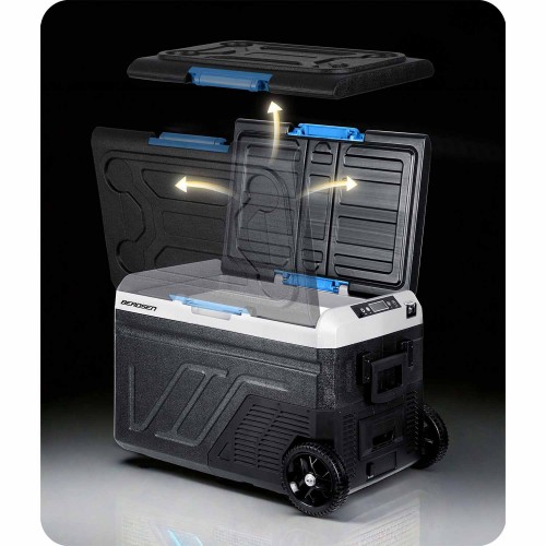 Icemax 402 Berdsen 40-літровий компресорний холодильник для подорожей - чорний фото 6