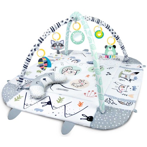 Інтерактивний навчальний килимок 110 x 100 см Кролик Ricokids - фото 1