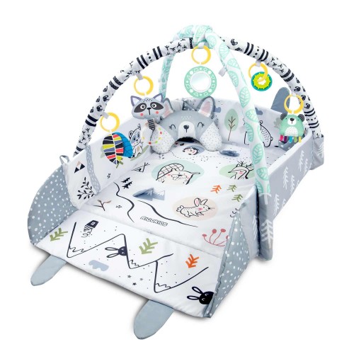 Інтерактивний навчальний килимок 110 x 100 см Кролик Ricokids - фото 3