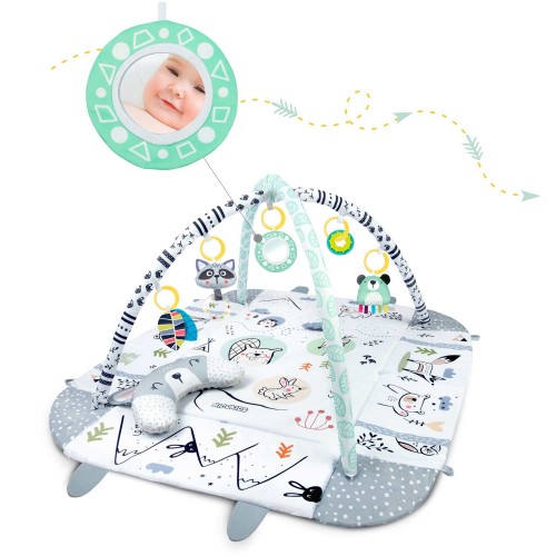 Інтерактивний навчальний килимок 110 x 100 см Кролик Ricokids - фото 6