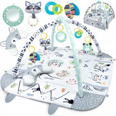 Інтерактивний навчальний килимок 110 x 100 см Кролик Ricokids