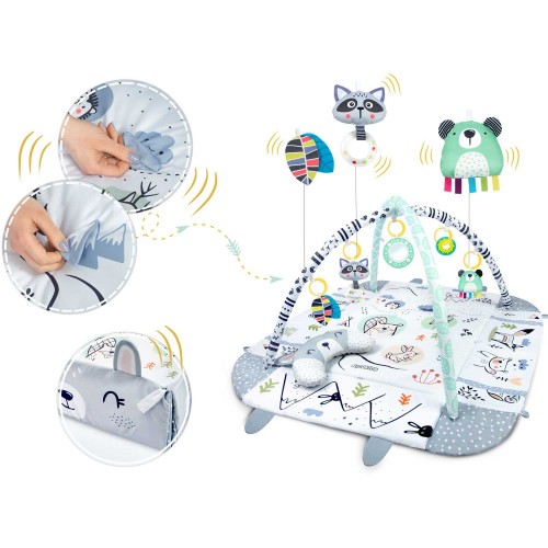 Інтерактивний навчальний килимок 110 x 100 см Кролик Ricokids - фото 10