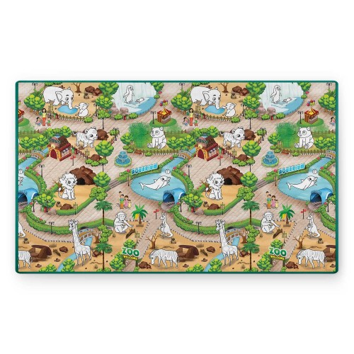 Килимок з пінопласту для розфарбовування, згорнутий 200 x 120 x 0,3 см Ricokids RK-343 фото 2