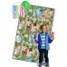 Килимок з пінопласту для розфарбовування, згорнутий 200 x 120 x 0,3 см Ricokids RK-343