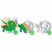 Килимок з пінопласту для розфарбовування, згорнутий, 120 x 90 x 0,3 см Ricokids RK-344