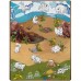 Килимок з пінопласту для розфарбовування, згорнутий, 120 x 90 x 0,3 см Ricokids RK-344