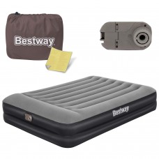 Надувний матрац 203x152x46 см з вбудованим електричним насосом Bestway 67403
