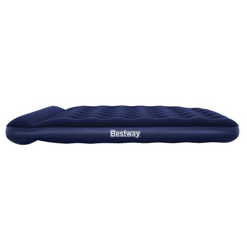 Надувний матрац 203x152x28 см з вбудованим ножним насосом Bestway 67226 - фото 2