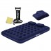 Надувний матрац 203x152x22 см з поршневим насосом Bestway 67374