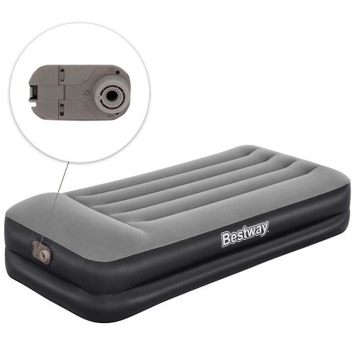 Надувний матрац 191x97x46 см з вбудованим електричним насосом Bestway 67401 - фото 5