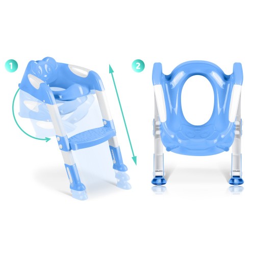 Чохол для унітазу Ricokids 729100 у формі драбини Koala, синій фото 8