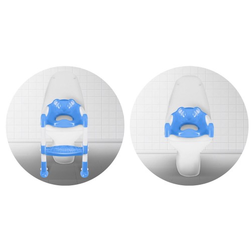 Чохол для унітазу Ricokids 729100 у формі драбини Koala, синій фото 9
