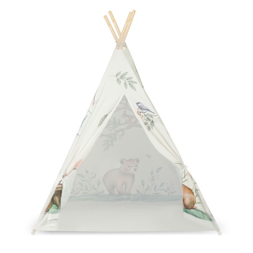 Дитячий намет Nukido tipi - бежевий - фото 3