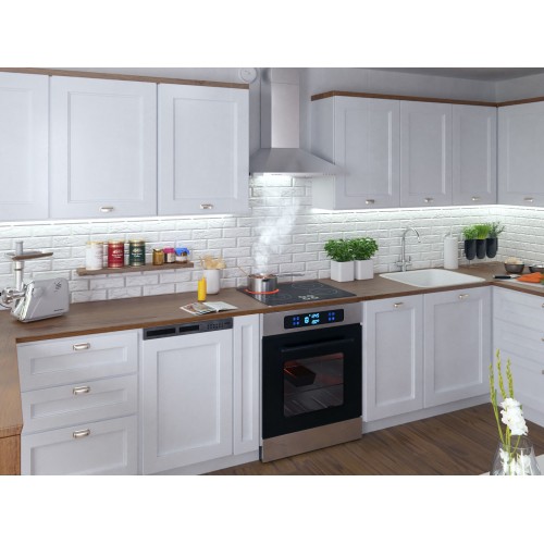 Витяжка димохідна 60 см Berdsen BT-213 INOX фото 3