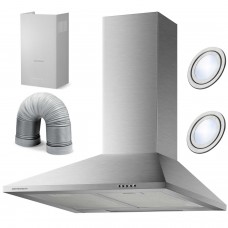 Витяжка димохідна 60 см Berdsen BT-213 INOX