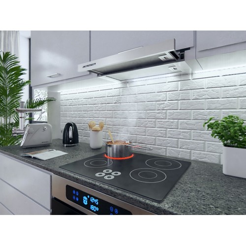 Телескопічна витяжка Berdsen BE-60-LW 60 см INOX фото 6