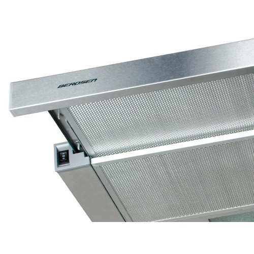 Телескопічна витяжка Berdsen BE-60-LW 60 см INOX фото 4