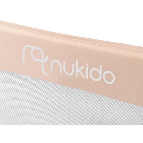 Чохол для ліжка 150 x 42 x 35 см Nukido бежевий фото 3