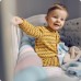 Шарф-пеленгай для ліжечка Ricokids 3м - блакитно-рожевий