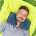 Дорожня подушка-круасан з флоком, 2 кольори, 46 x 28 см Bestway 67006