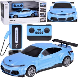 Автомобіль + зарядна станція Електрокар кольорові фари RC0687