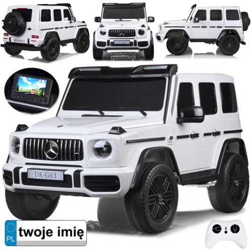 Автомобіль на акумуляторі Мерседес G клас 63 AMG 4x4 Панель Радіо 2 людини PA0309  фото 