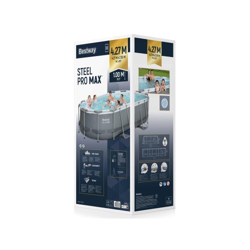 Каркасний басейн 427х250х100см Bestway 10в1 56620 фото 11