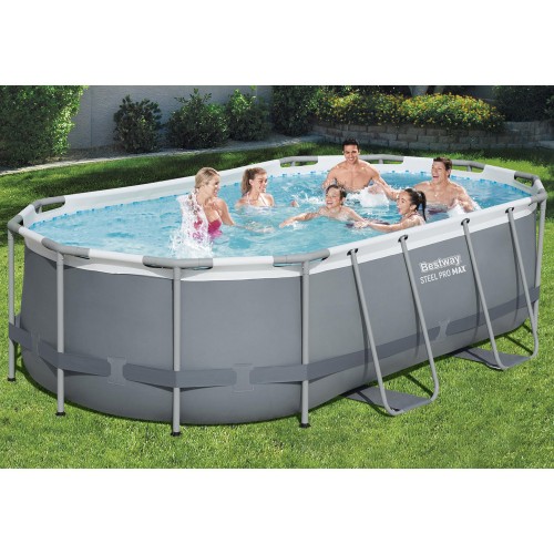 Каркасний басейн 427х250х100см Bestway 10в1 56620 фото 2