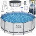 Bestway Frame Pool 366x122cm 12in1 Pump Ladder Cover Mat 56420