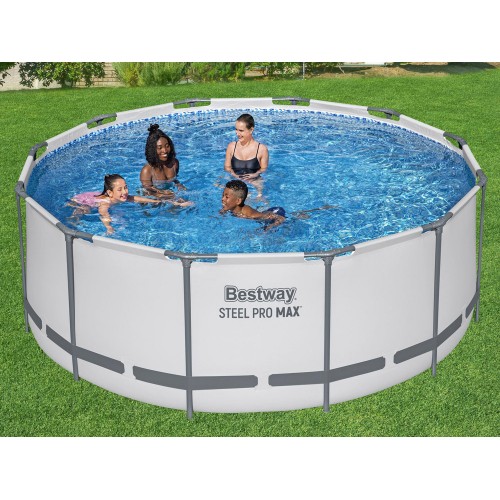 Bestway Frame Pool 366x122cm 12in1 Pump Ladder Cover Mat 56420 фото 1