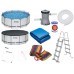 Bestway Frame Pool 366x122cm 12in1 Pump Ladder Cover Mat 56420