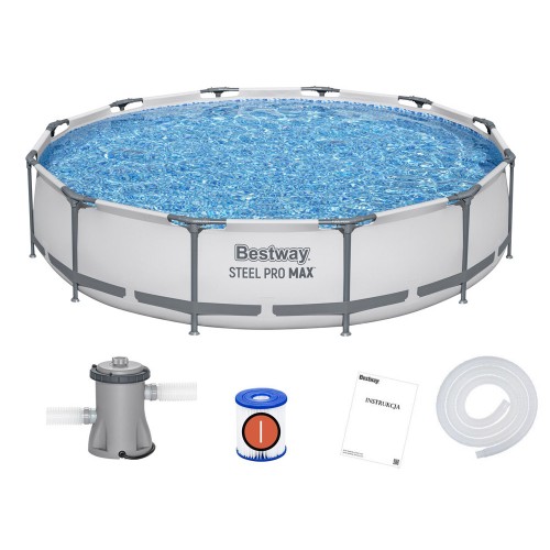 Басейн Bestway FRAME 6473 л 366x76 см 7-в-1, насос + фільтр 56416 фото 1