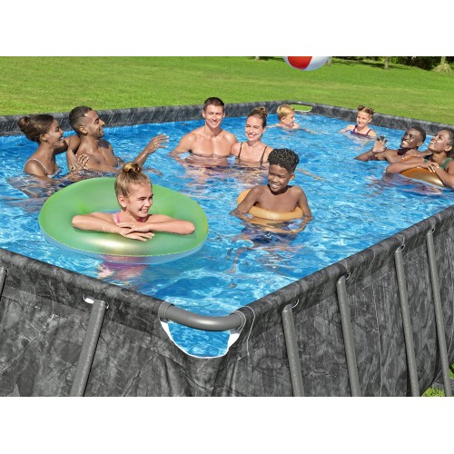 Басейн Bestway Frame ALL YEAR APX 365 732 см х 366 см х 132 см з насосною драбиною 561 KG фото 9