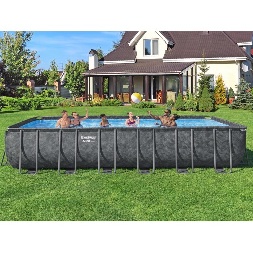 Басейн Bestway Frame ALL YEAR APX 365 732 см х 366 см х 132 см з насосною драбиною 561 KG фото 12