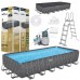 Басейн Bestway Frame ALL YEAR APX 365 732 см х 366 см х 132 см з насосною драбиною 561 KG