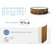 Басейн Bestway Frame Wood 549x122 11-в-1 56977